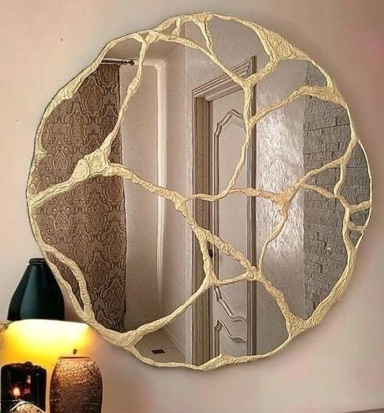 Sand Stone Mirror